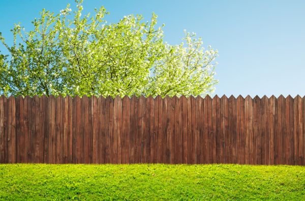 Solid Board Fence Installation