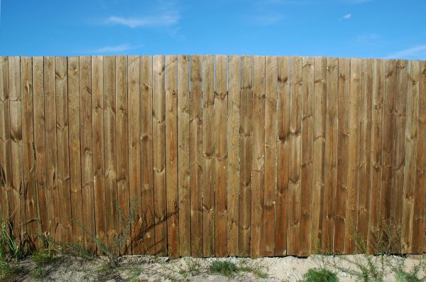 Pine Fence Construction