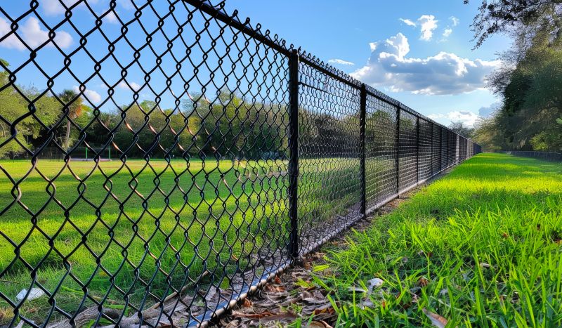 Installed Chain Link Fence